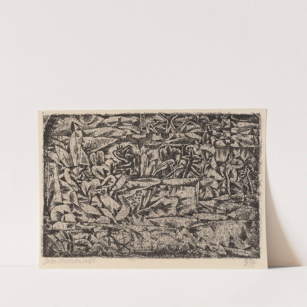 Garden of Passion (Garten der Leidenschaft) by Paul Klee