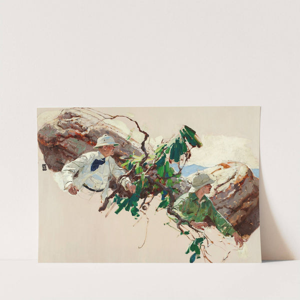 Garden of Peril (1923) by Dean Cornwell