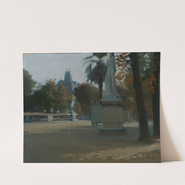 Garden of the Tuileries, Paris by Minerva Chapman