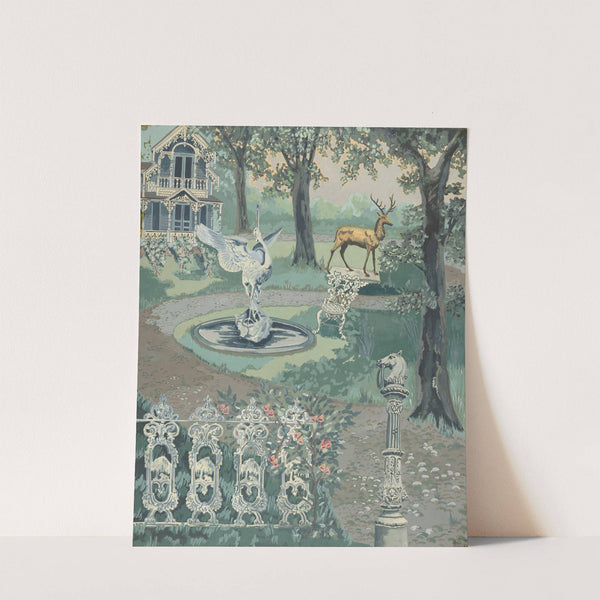 Garden Setting by Perkins Harnly