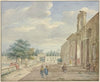 Garden with Terrace and Opulent Portal