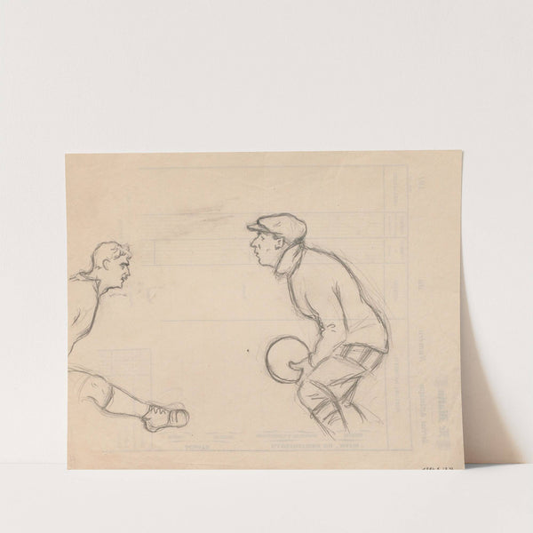 Gardien de but by Louis de Fleurac