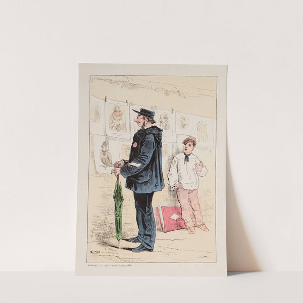 Gardien de la paix publique. (1871) by Draner