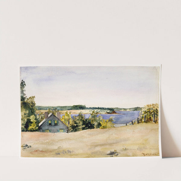 Gardiner's Bay from Sag Harbor by George Wesley Bellows