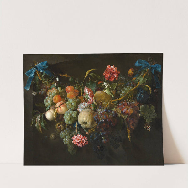Garland of Fruit and Flowers by Jan Davidsz de Heem