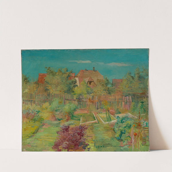 Garten im Herbst by Hermann Goebel