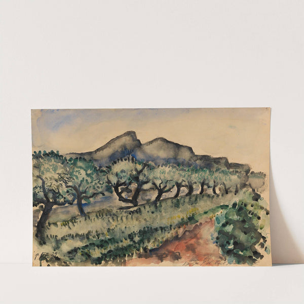 Garten in der Nähe Cassis by Paul Kleinschmidt