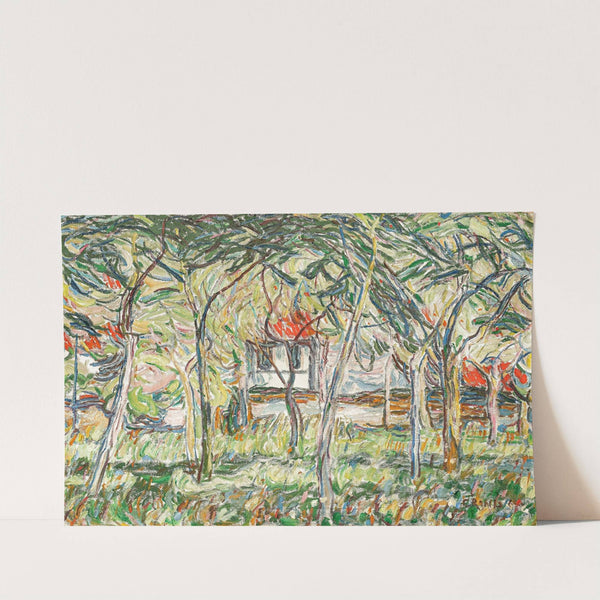 Garten in Soest (1906) by Christian Rohlfs