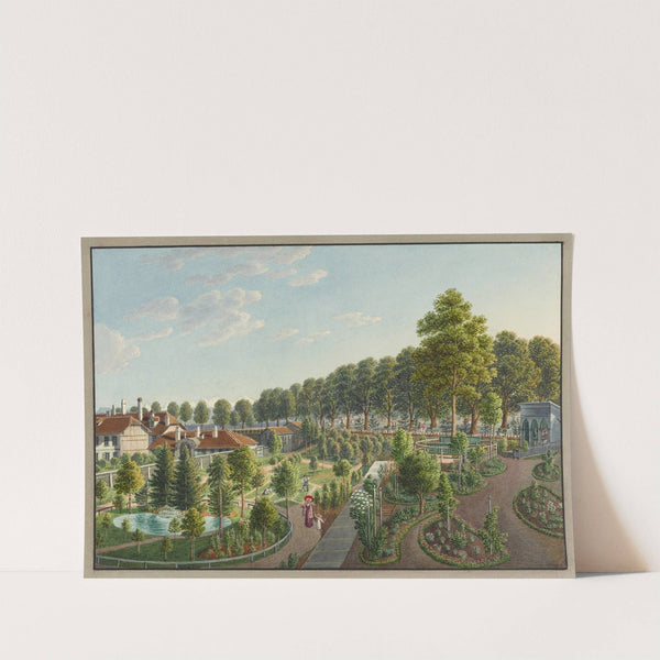 Gartenanlage zwischen der Kleinen Schanze und der Christoffelgasse (1915-1945) by Franz Schmid