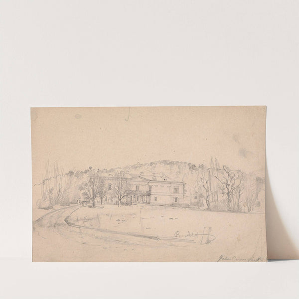 Gartenpalais bei Wien by Rudolf von Alt