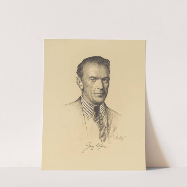 Gary Cooper by Samuel Johnson Woolf