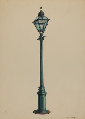 Gas Street Lamp
