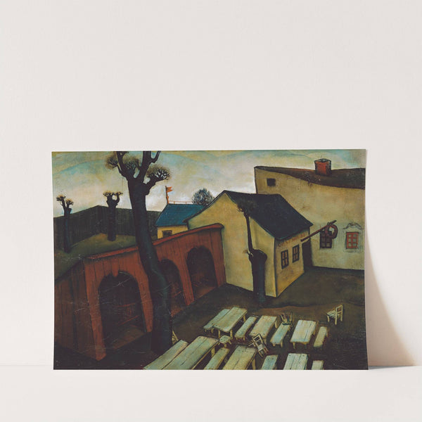 Gasthaus in der Vorstadt (1927) by Viktor Planckh