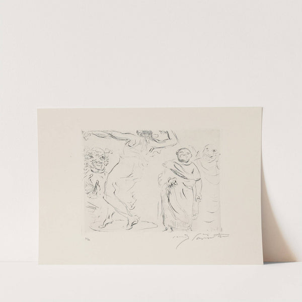 Gastmahl des Trimalchio 11 by Lovis Corinth