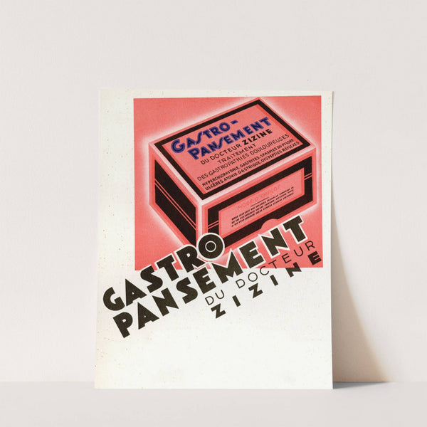 Gastro-pansement (1910-1950) by Laboratoires Zizine