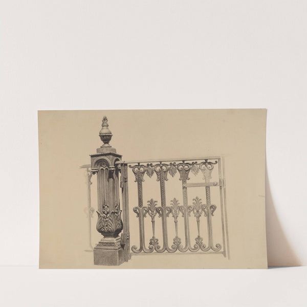 Gate and Gatepost by Jerome Hoxie