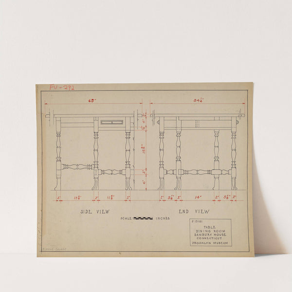Gate-legged Table (c. 1937) by B. Holst-Grubbe