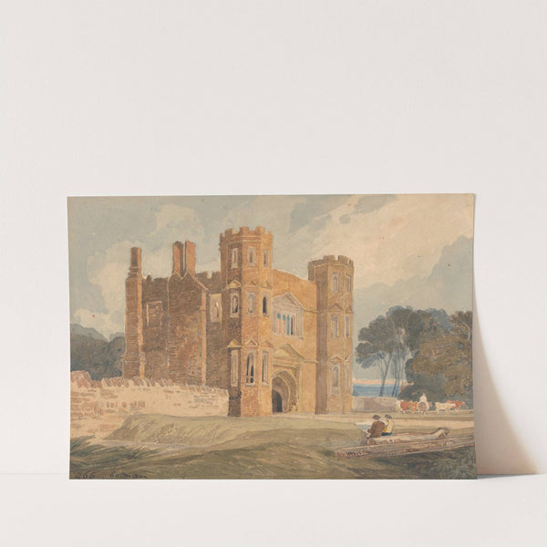 Gate-way, Saint Mary’s Wiggenhall, Norfolk by John Sell Cotman