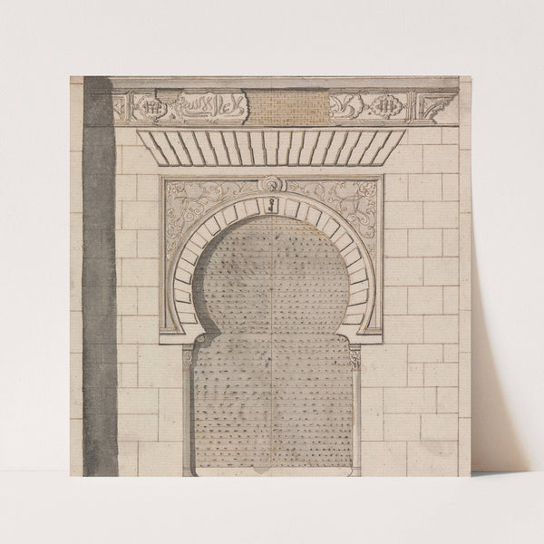 Gates of the Alhambra; Puerta de los Siete Suelos by Henry Swinburne