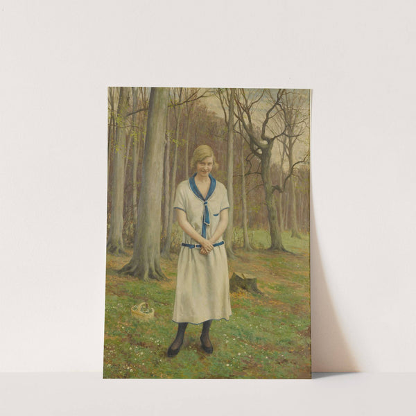 Gathering Daisies by Paul Fischer