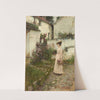Gathering Flowers in a Devonshire Garden by John William Waterhouse
