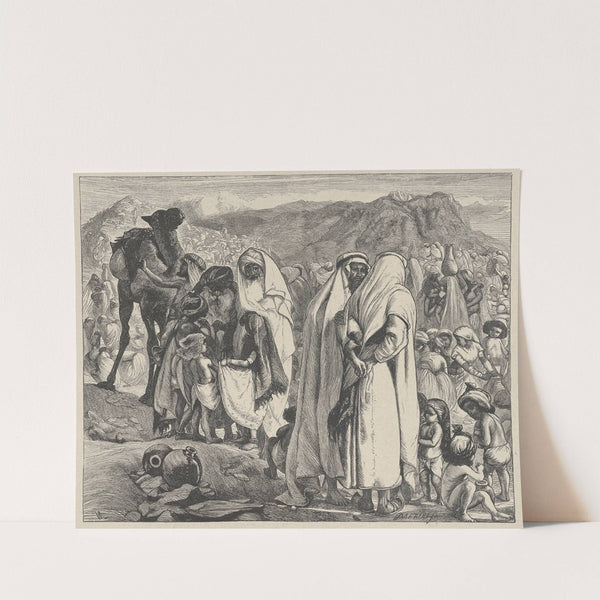 Gathering Manna (1865–81) by Arthur Boyd Houghton