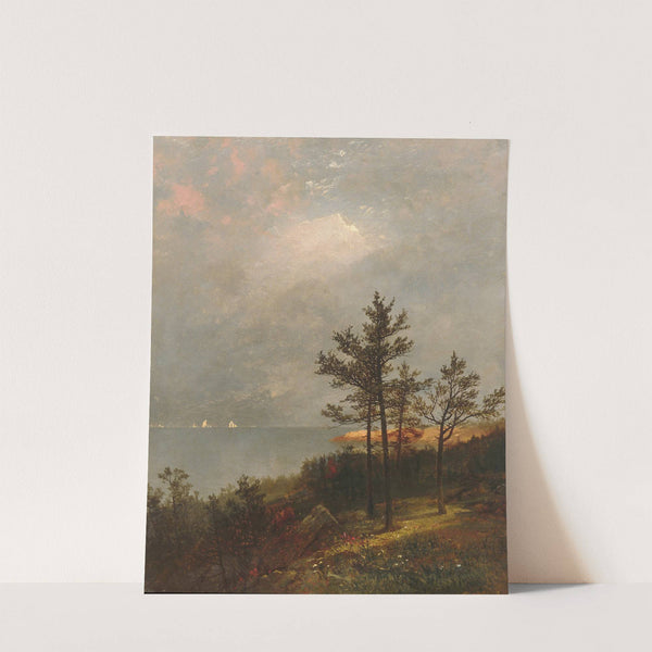 Gathering Storm on Long Island Sound by John Frederick Kensett