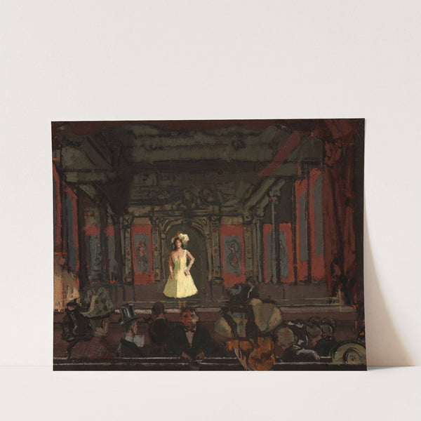 Gatti’s Hungerford Palace of Varieties. Second Turn of Katie Lawrence by Walter Richard Sickert