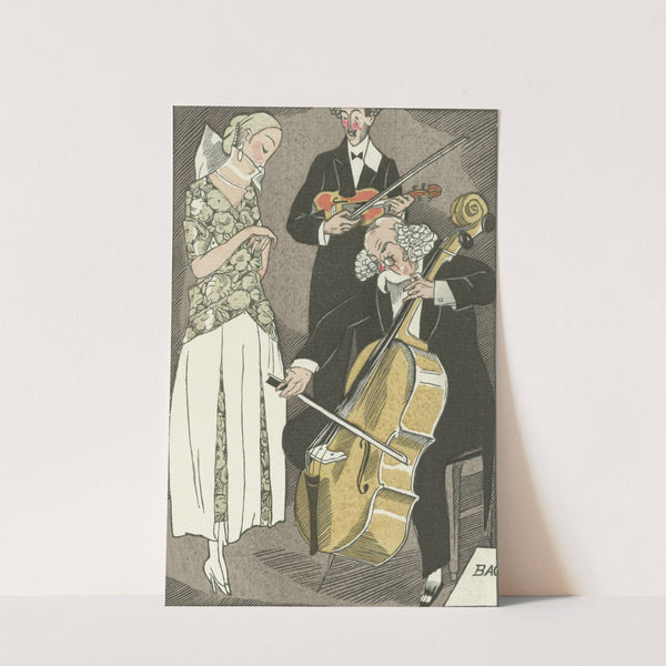 Gazette du Bon Ton, 1920 - No. 9, Pl. 66: O Maitre el Relicario / Robe de dîners garnie de ruban by Anonymous