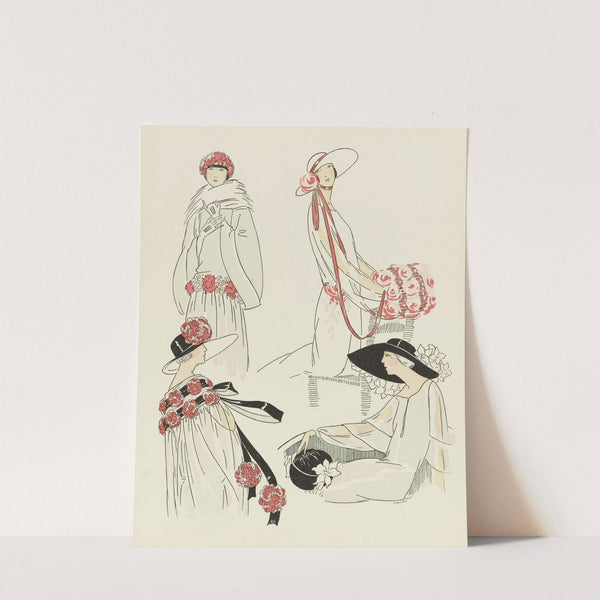 Gazette du Bon Ton, 1921 - No. 10: Croquis No XX by Anonymous