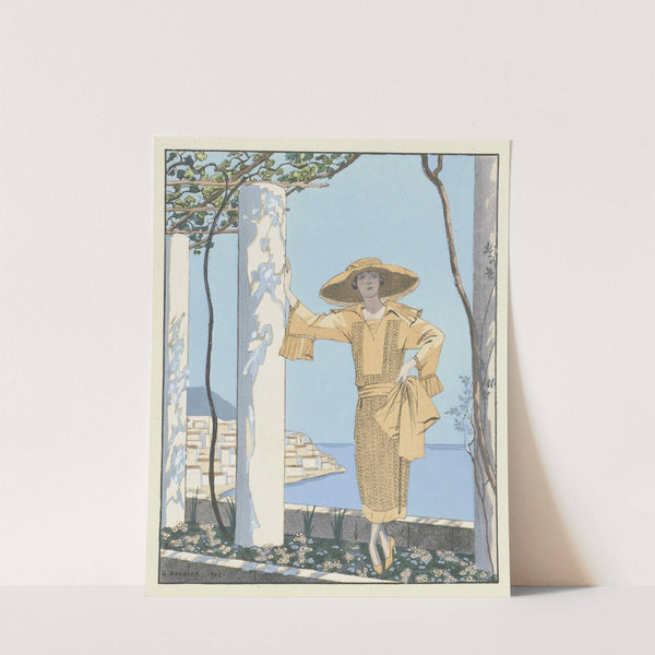 Amalfi. Robe, de Worth (1922) by George Barbier