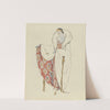 Gazette du Bon Ton, 1922 - No. 9 : Hermine et lamé argent et or / Tissu de Bianchini by Anonymous