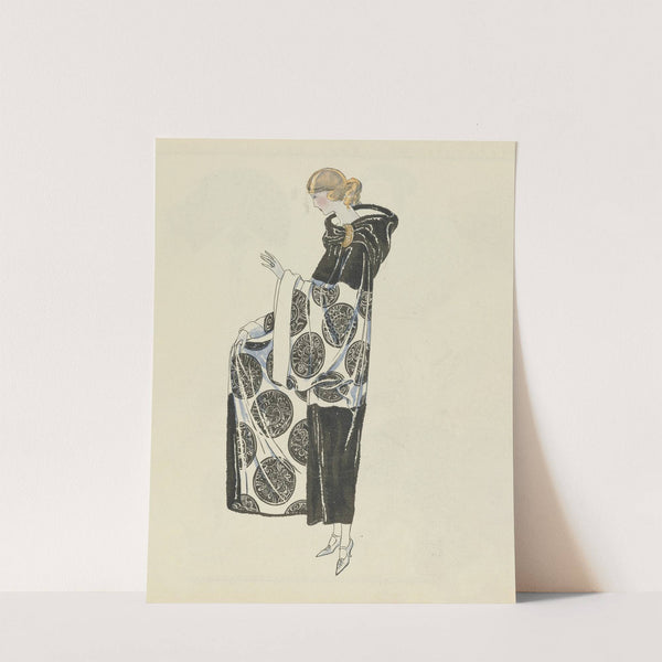 Gazette du Bon Ton, 1922 - No. 9 : Loutre et velours imprimé / Tissu de Bianchini by Anonymous