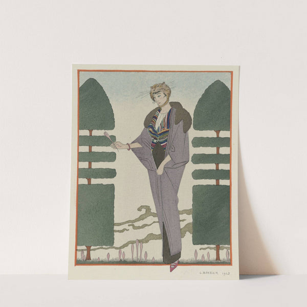 Les Colchiques / Manteau de voyage de Paquin. by Anonymous