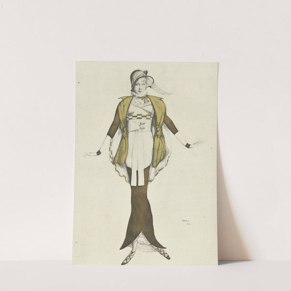 PHILOMÈLE / Robe de Bakst réalisée par Paquin by Léon Bakst