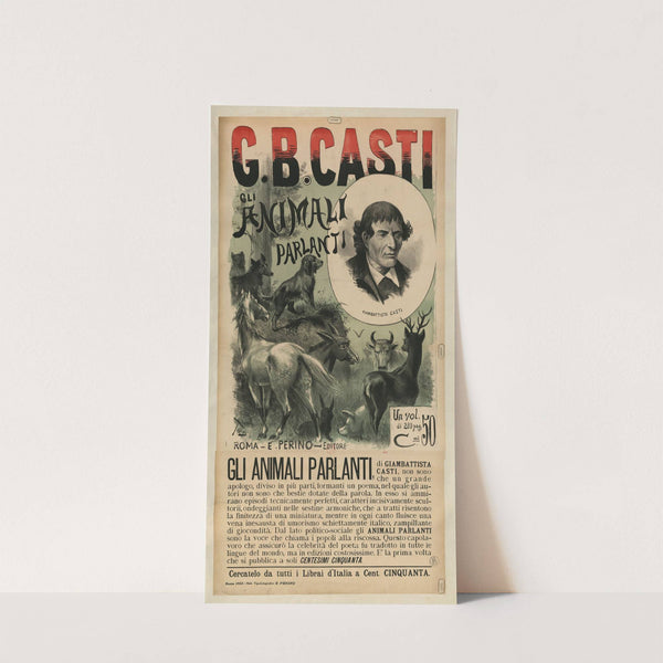 GB Casti. Gli animali parlanti (1890) by Ottavio Rodella Tavio