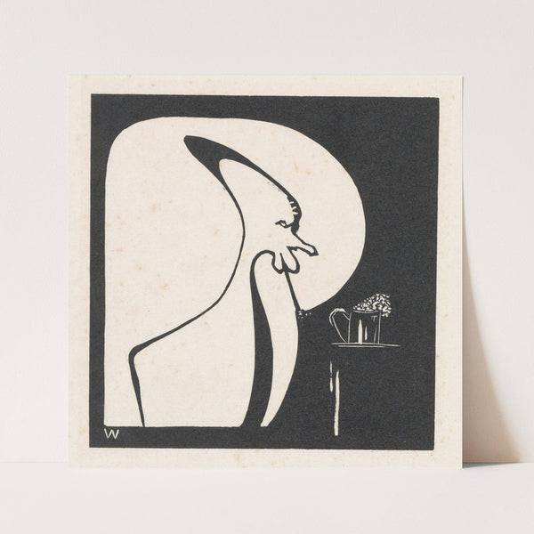 Geabstraheerde figuur by Erich Wichmann