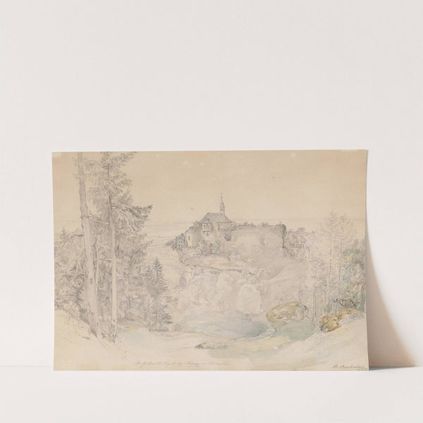 Gebhardskapelle bei Bregenz (1838) by Franz Barbarini