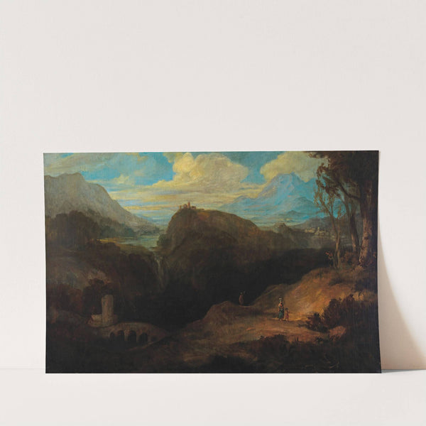 Gebirgslandschaft (1859) by Friedrich von Amerling