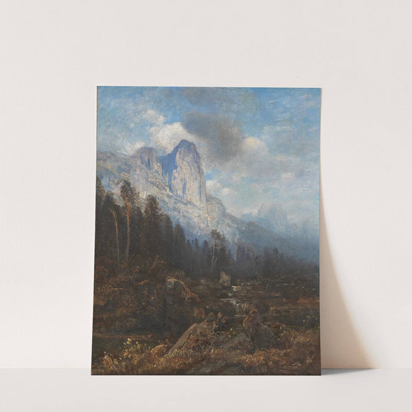 Gebirgslandschaft by Toni von Stadler