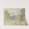 Gebirgslandschaft, Bach bei Berchtesgarden by Johann Balthasar Bauer