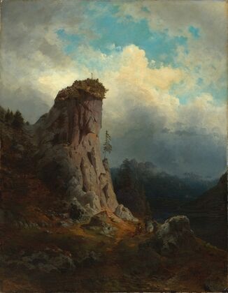 Gebirgslandschaft in Oberbayern — size preview