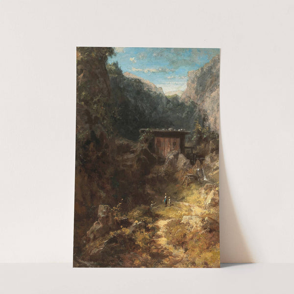 Gebirgsmühle by Carl Spitzweg