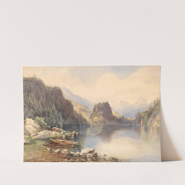 Gebirgssee by Anton Altmann