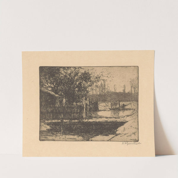 Gebouw in de Binckhorst in Den Haag (1888-1934) by Willem Adrianus Grondhout