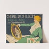 Gebrüder Röhlich. Rahmen Bilder (1910 - 1913) by Fritz Rumpf