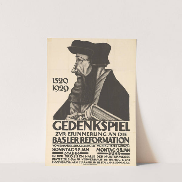 Gedenkspiel zur Erinnerung an die Basler Reformation (1929) by Burkhard Mangold