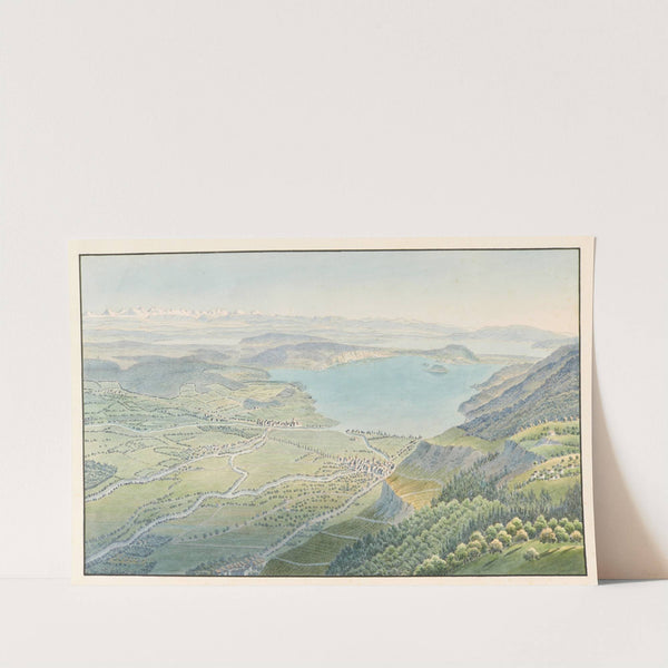 Gegend v. Biel u. Nidau by Jakob Samuel Weibel