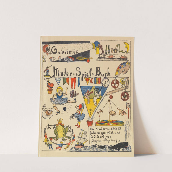 Geheimes Kinder-Spiel-Buch (1924) by Joachim Ringelnatz