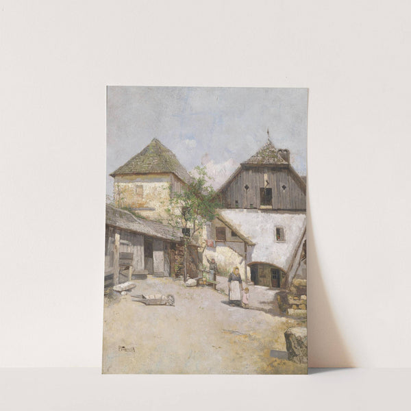 Gehöft in Spitz by Paul Unbereit